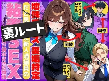 69ちゃんねる　地味でブスだと思ってた新人清掃員の裏垢特定 粘着SEXで彼氏と別れさせた物語 裏ルート　表紙