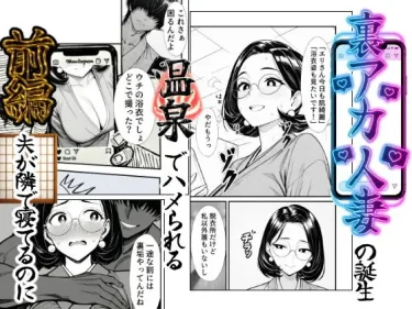 『裏アカ人妻の誕生温泉でハメられる 前編 夫が隣で寝てるのに』もみじもみもみ工房　夫の隣で快楽に溺れる禁断の温泉NTRを徹底レビュー！